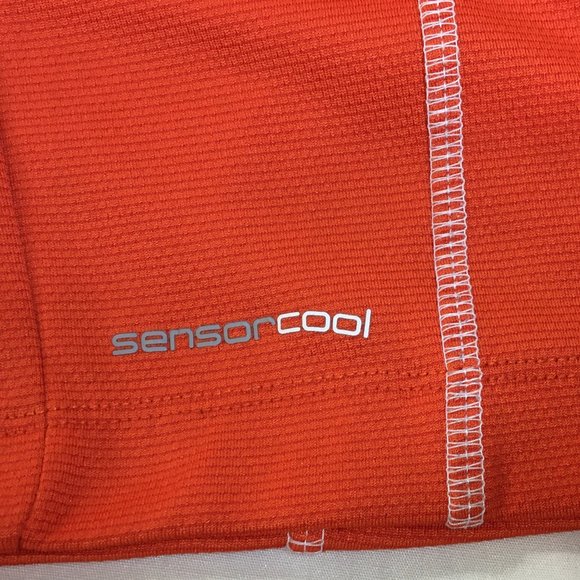 PING x FLORIDA Size S Men's Orange Sports Shirt Sensor Cool Orange Gator Logo - Picture 4 of 6